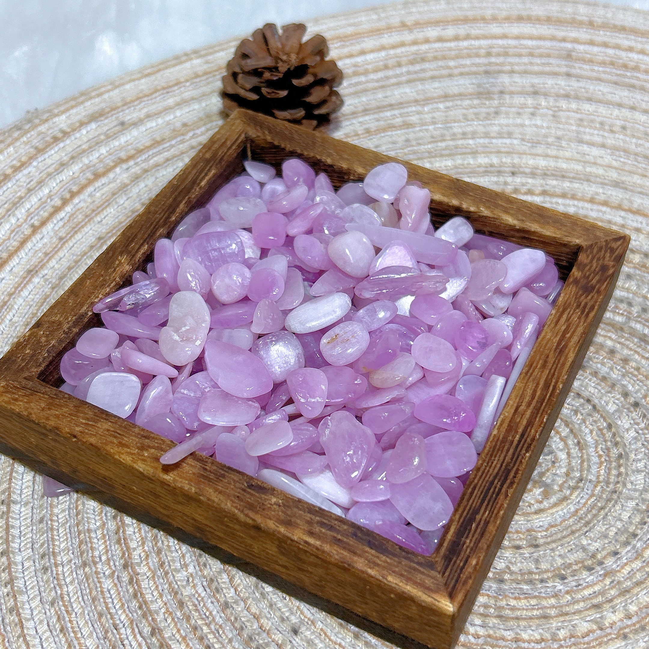Home Decor Lighting Wholesale - Wholesale Natural Crystals Kunzite Chips UV