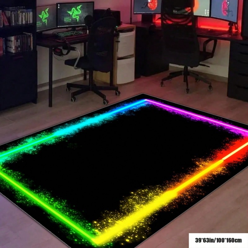 Home Decor Lighting Wholesale - Neon Rainbow Light Frame Gaming Area