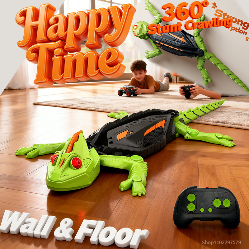 Gecko Lighting & Decor - New Rechargeable RC Gecko Toys Remote