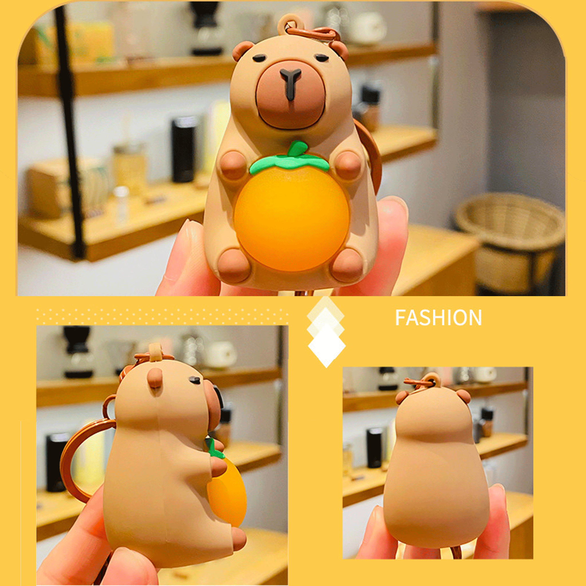 Simulation Capybara Doll Keych - Pendant Light Shade recensione e prezzo