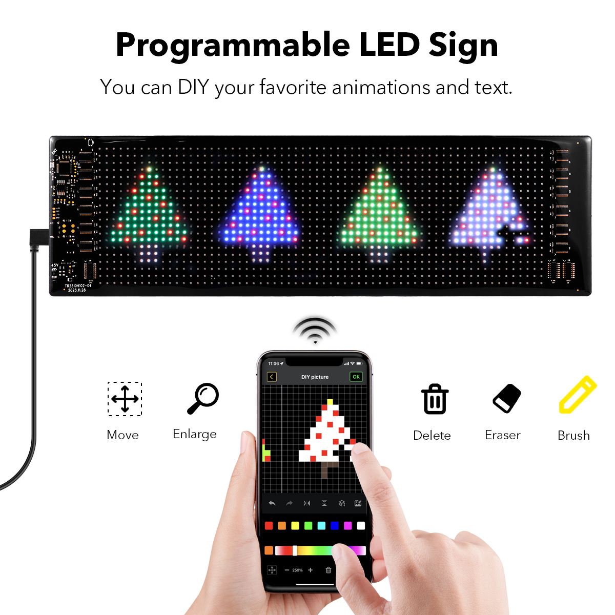 5V USB Flexible LED Panel Ligh - Touch Dimmer Lamp recensione e prezzo