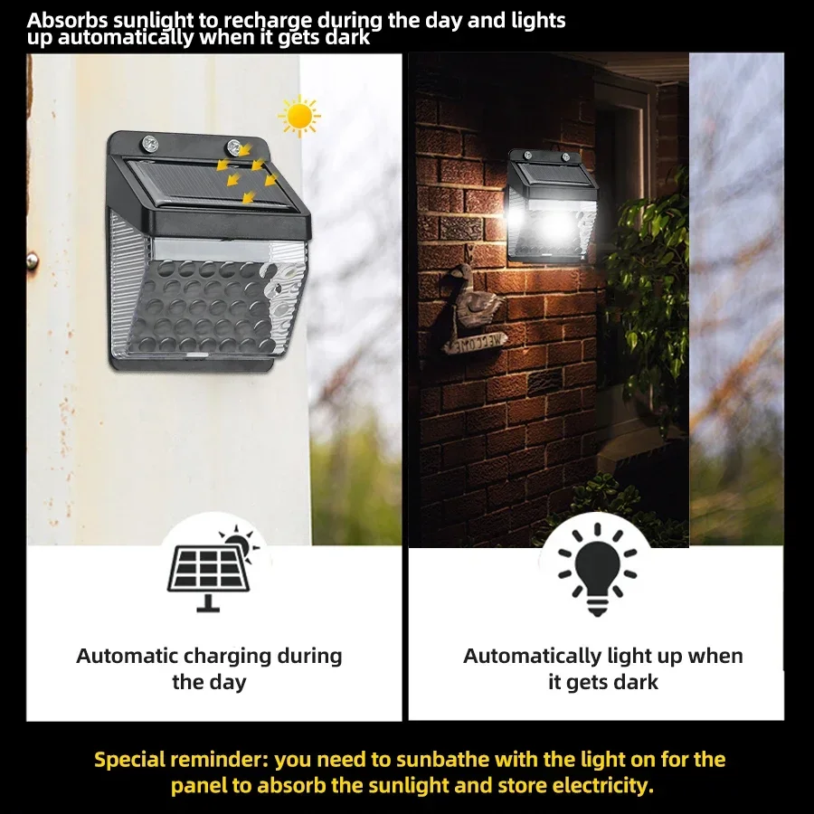 LED Solar Light PIR Motion Sen - Decor Lighting Lamps recensione e prezzo