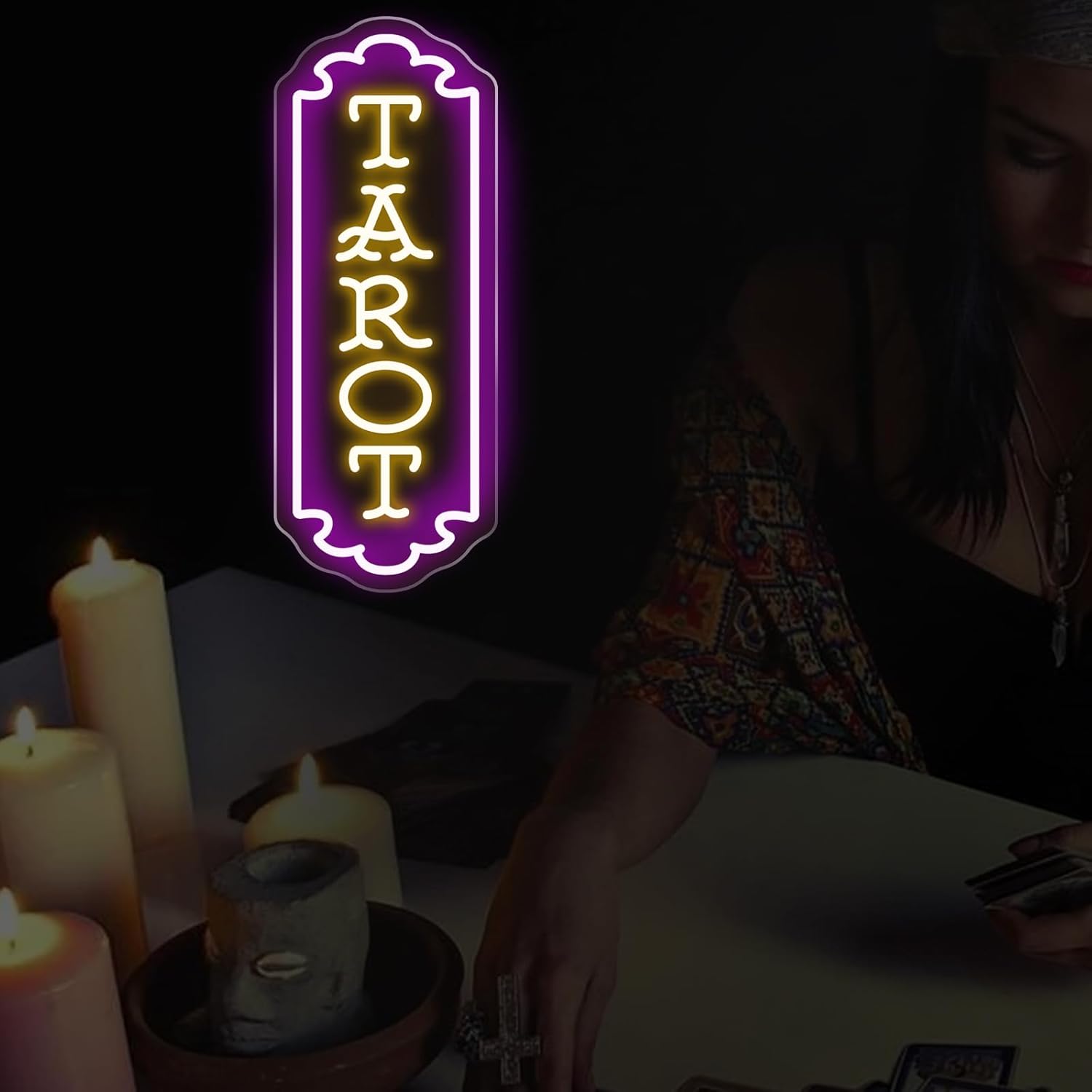 Tarot Neon Sign USB Powered My - Lighting Decoration For Home recensione e prezzo