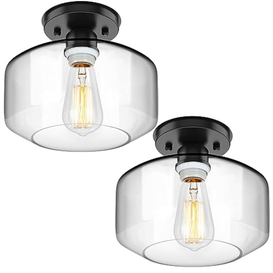 Semi Flush Mount Ceiling Light - Pendant Light Shade recensione e prezzo