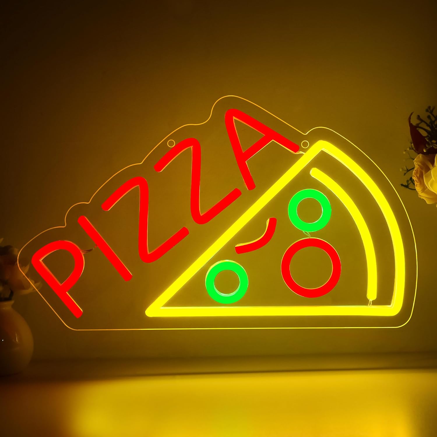 Pizza Neon Sign Business USB L - Lighting Decoration For Home recensione e prezzo