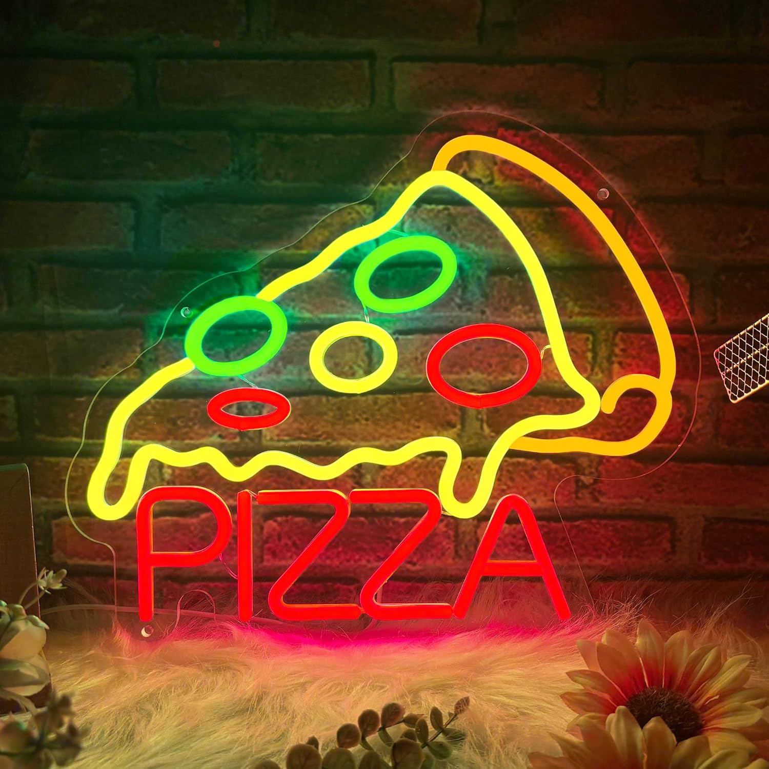 Pizza Neon Sign Business USB L - Lighting Decoration For Home recensione e prezzo