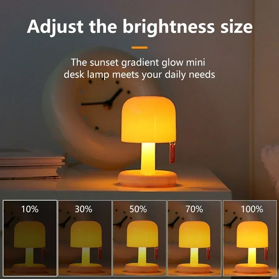 Rechargeable Led Mushroom Nigh - Mushroom Table Lamp recensione e prezzo