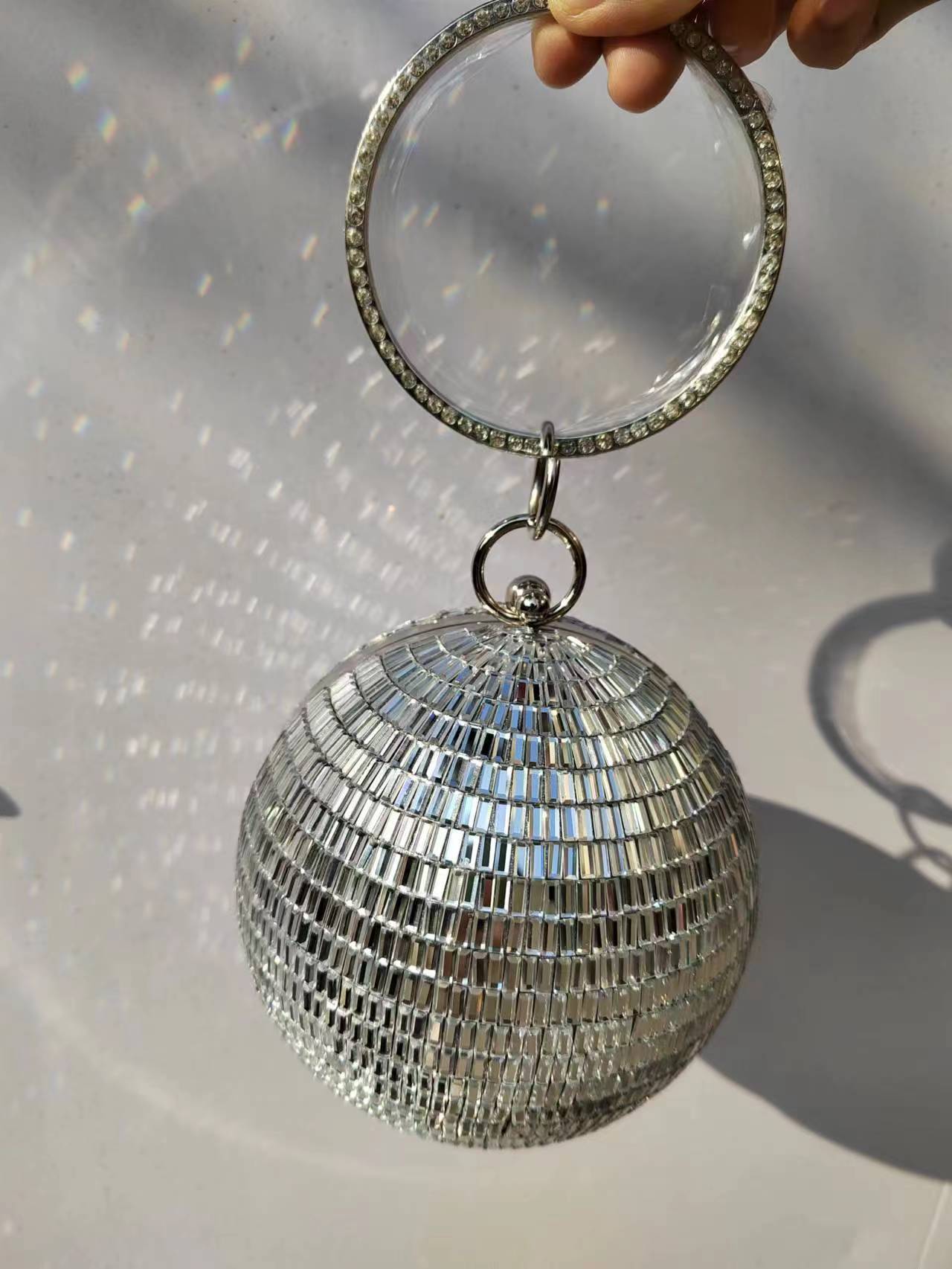 2025 High End Purse Silver Dis - Disco Ball Mirror recensione e prezzo