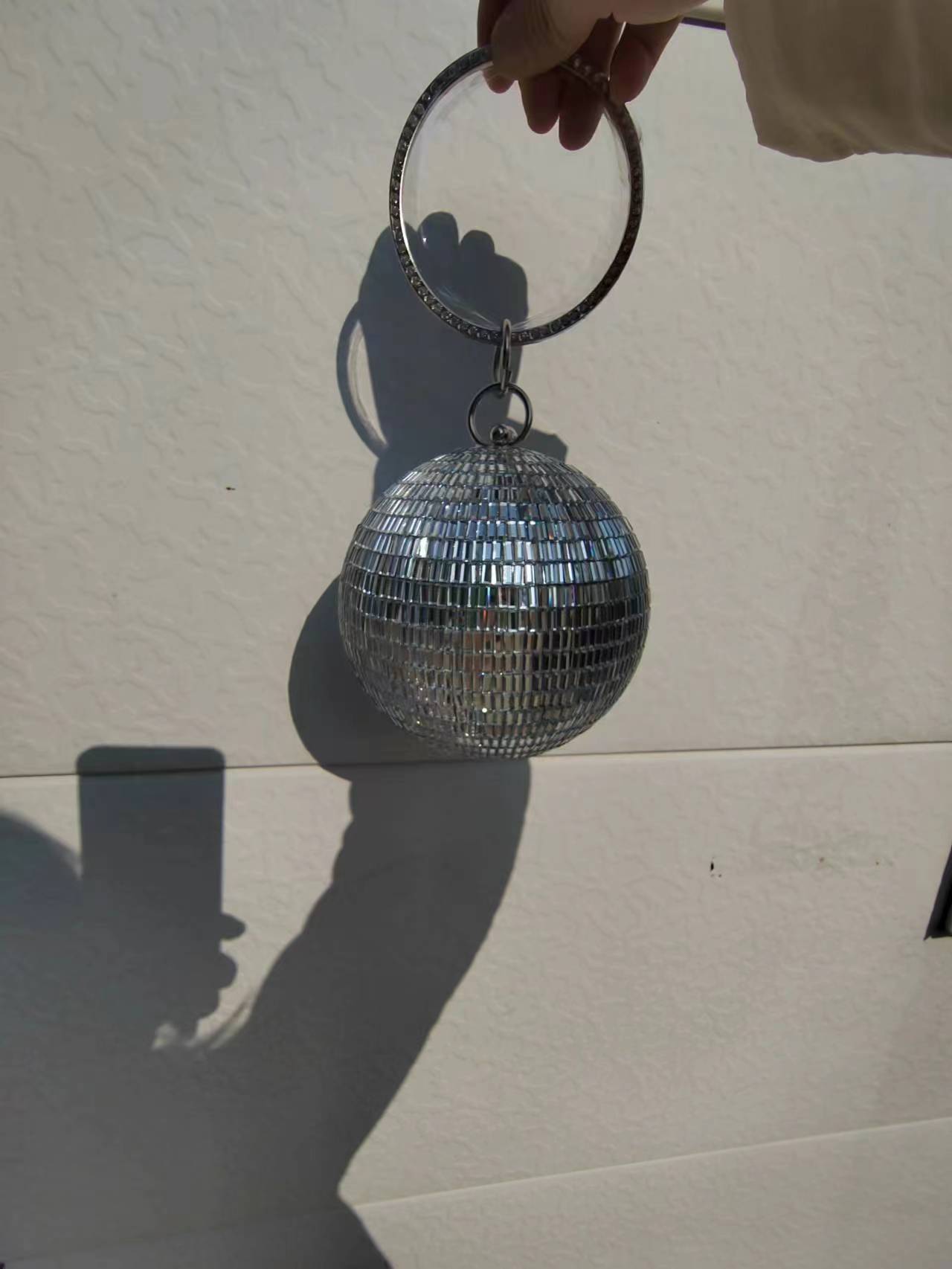 2025 High End Purse Silver Dis - Disco Ball Mirror recensione e prezzo