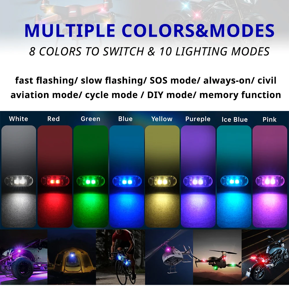 RGB LED StrobeLight Remote Con - Lzpz Rui Decor Lighting Store recensione e prezzo