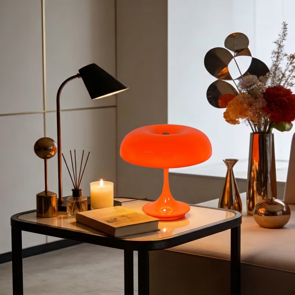 1/2PCS LED Mushroom Table Lamp - Mushroom Table Lamp recensione e prezzo