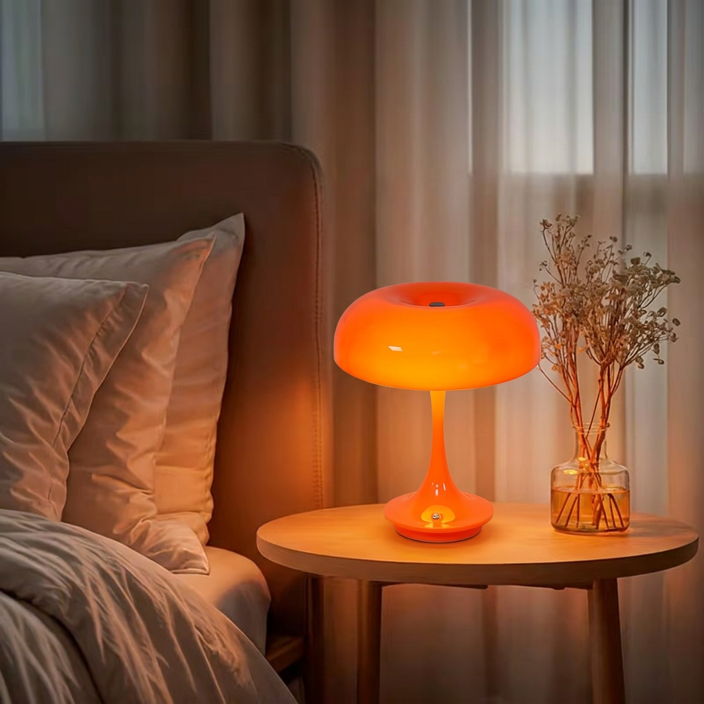 1/2PCS LED Mushroom Table Lamp - Mushroom Table Lamp recensione e prezzo