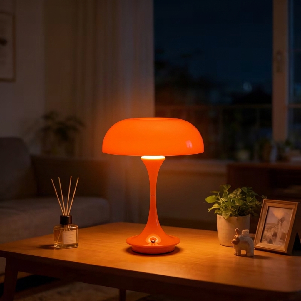 1/2PCS LED Mushroom Table Lamp - Mushroom Table Lamp recensione e prezzo
