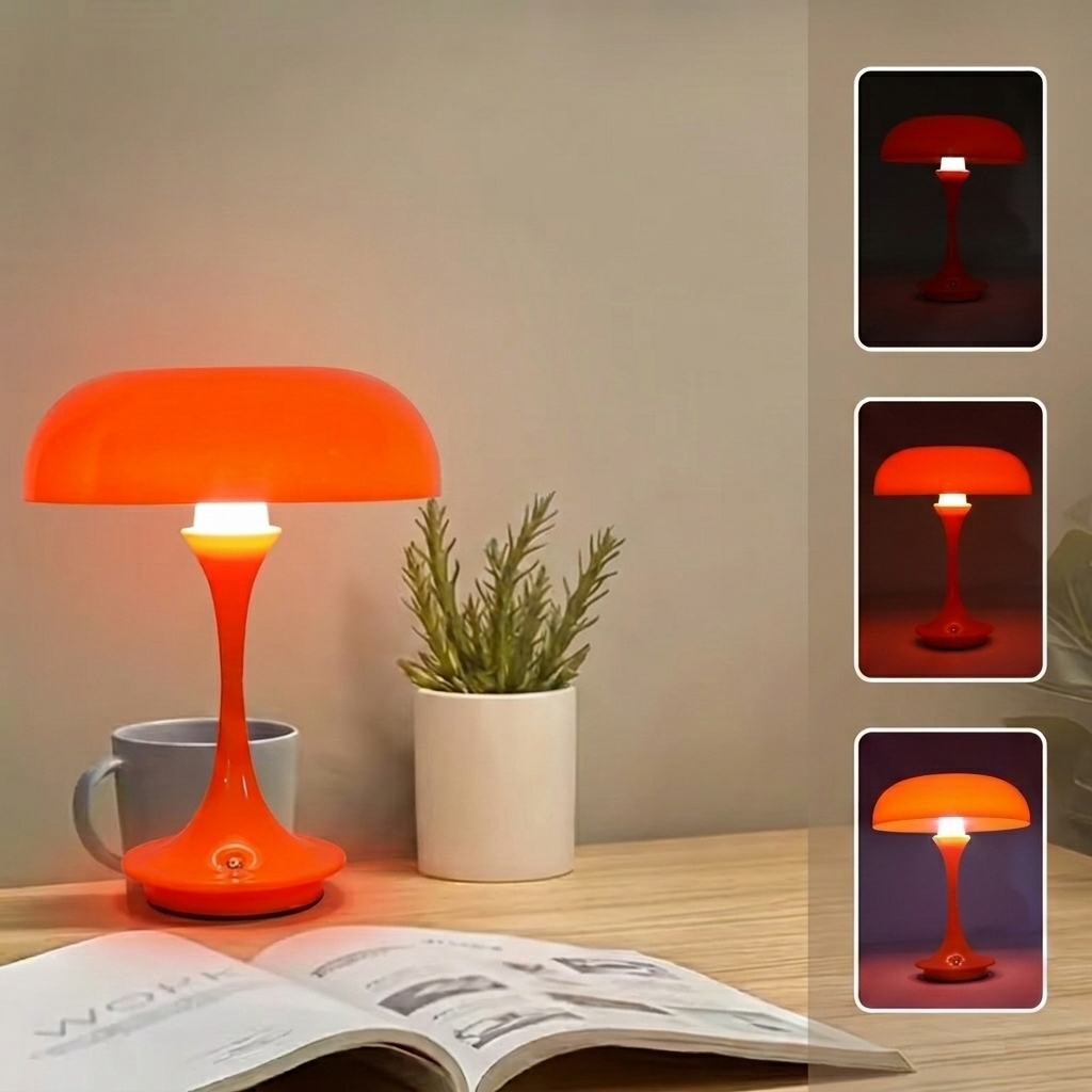 1/2PCS LED Mushroom Table Lamp - Mushroom Table Lamp recensione e prezzo