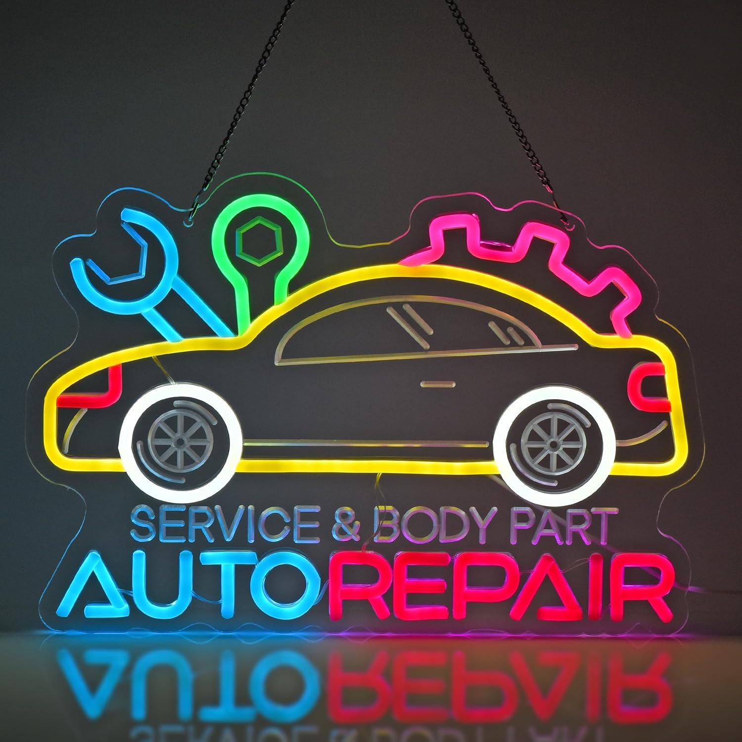 Auto Repair Neon Sign Neon Lig - Lighting Decoration For Home recensione e prezzo