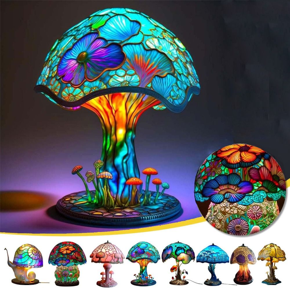 Vintage Aesthetic Design Table - Mushroom Table Lamp recensione e prezzo