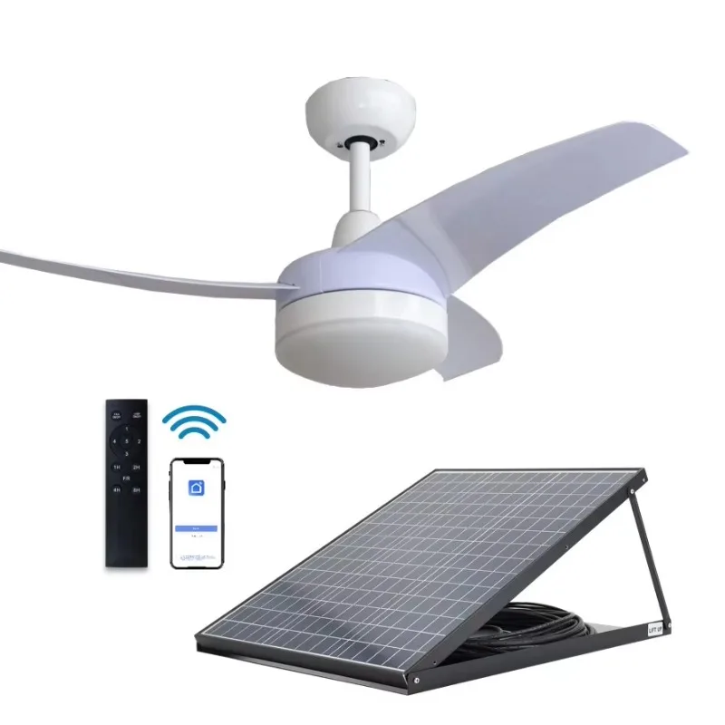 42'' Solar Ceiling Fan with LE - Homestead Lighting & Decor Oconomowoc recensione e prezzo