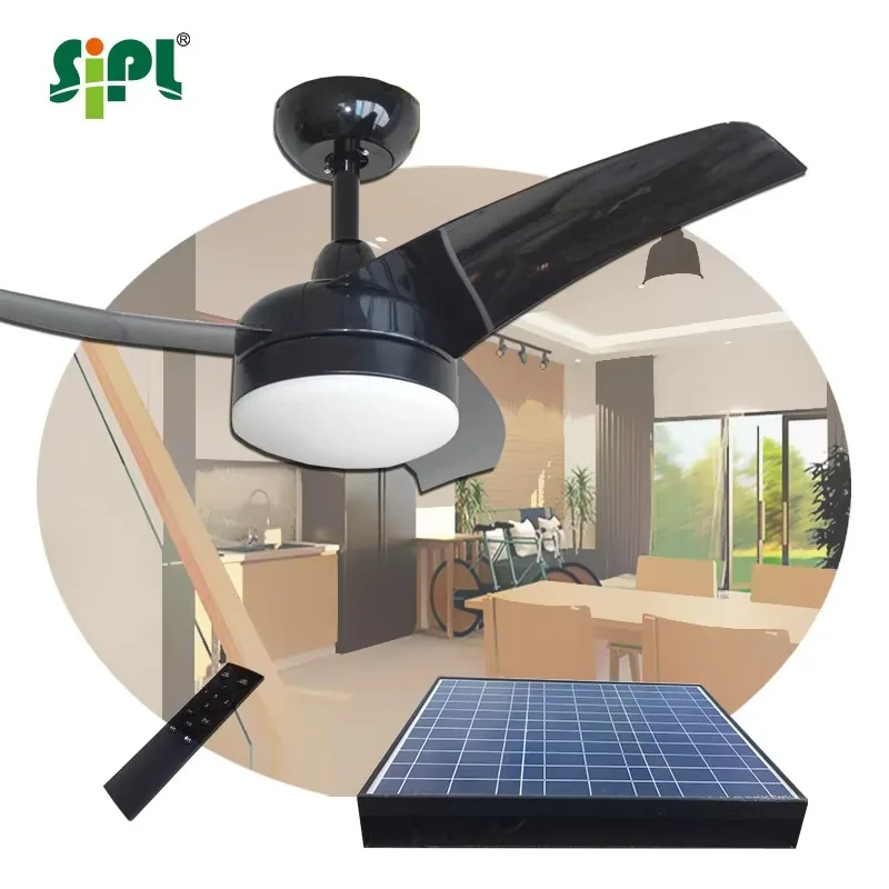 42'' Solar Ceiling Fan with LE - Homestead Lighting & Decor Oconomowoc recensione e prezzo