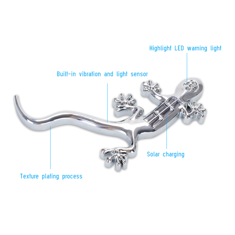Led Car Gecko Solar Warning Si - Gecko Lighting & Decor recensione e prezzo