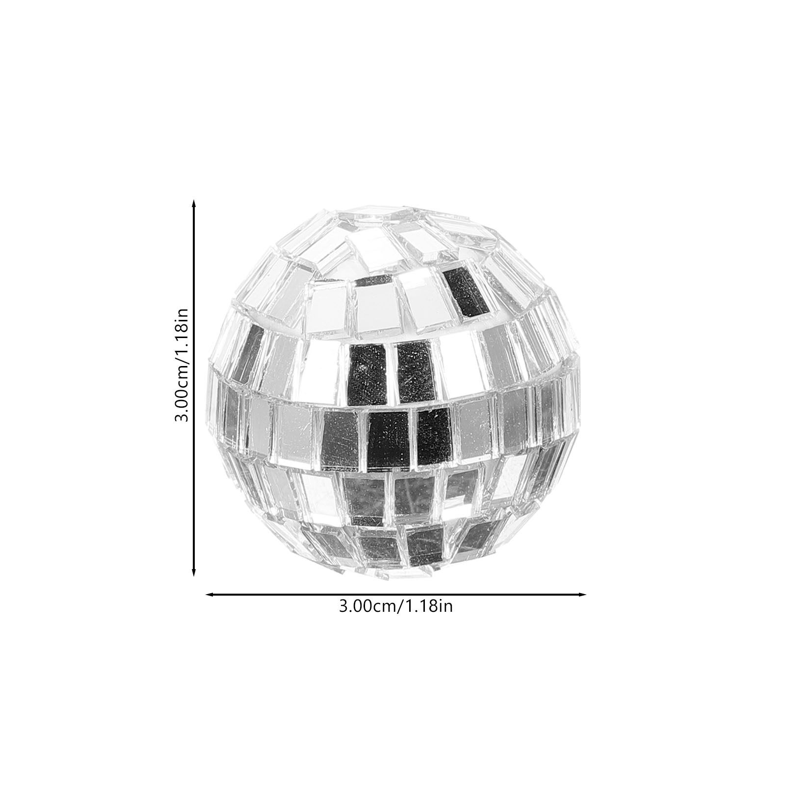 12Pcs Silver Hanging Mirror Di - Disco Ball Mirror recensione e prezzo