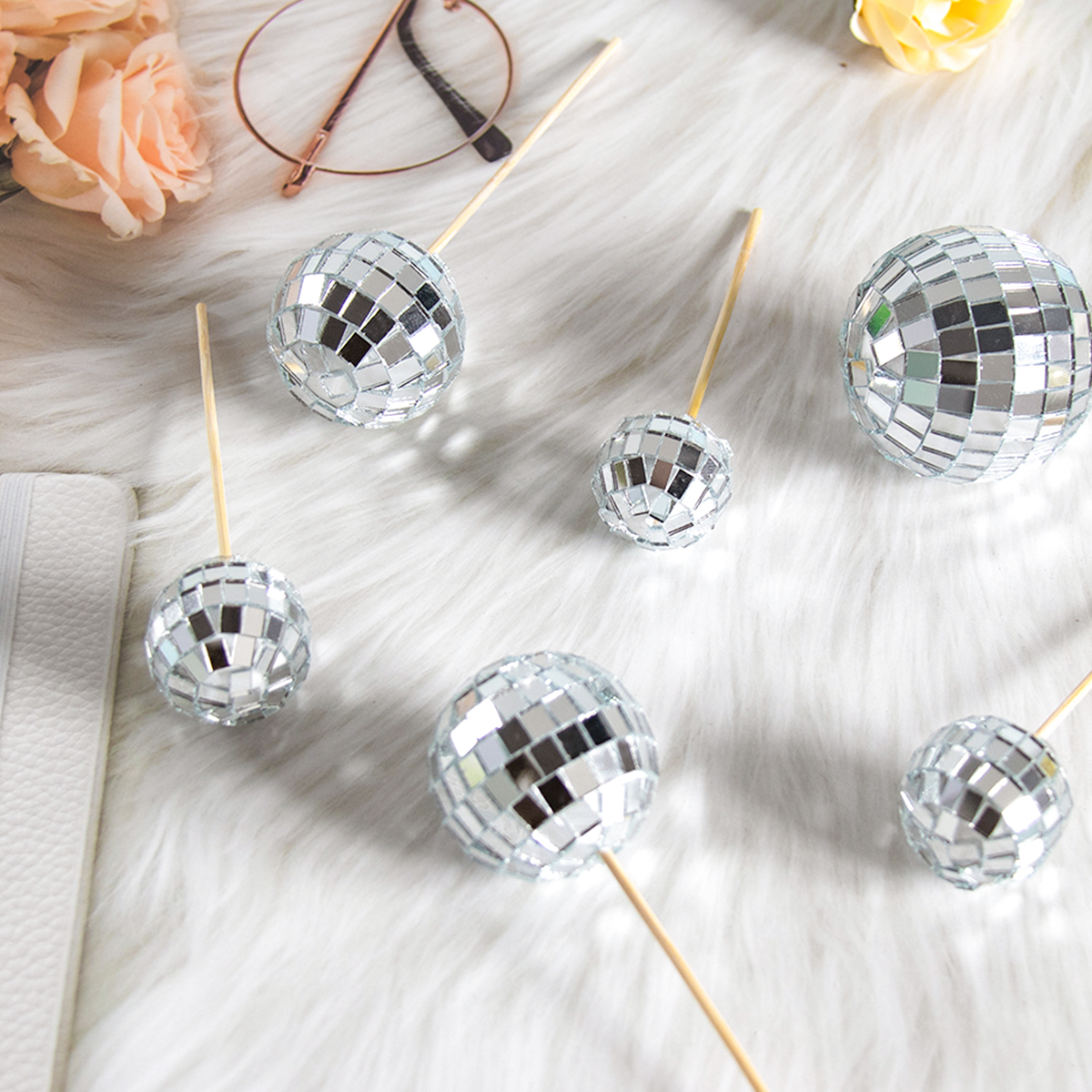 Silver Mirror Disco Ball Cupca - Disco Ball Mirror recensione e prezzo
