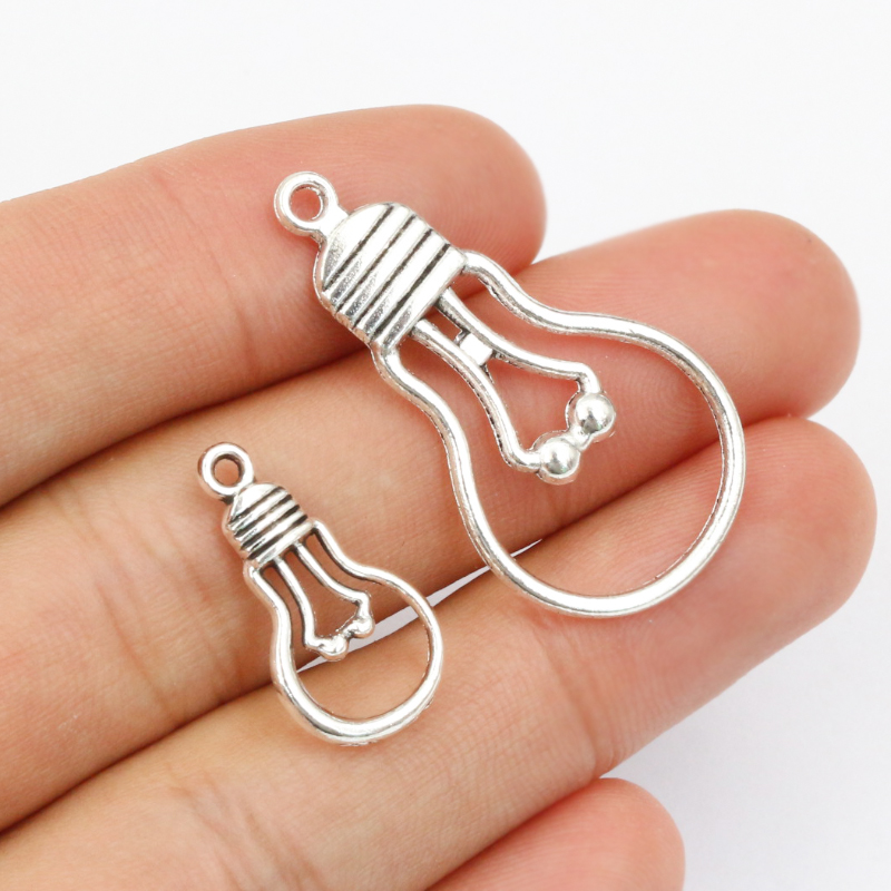 20pcs Light Bulb Charms Pendan - Pendant Light Shade recensione e prezzo