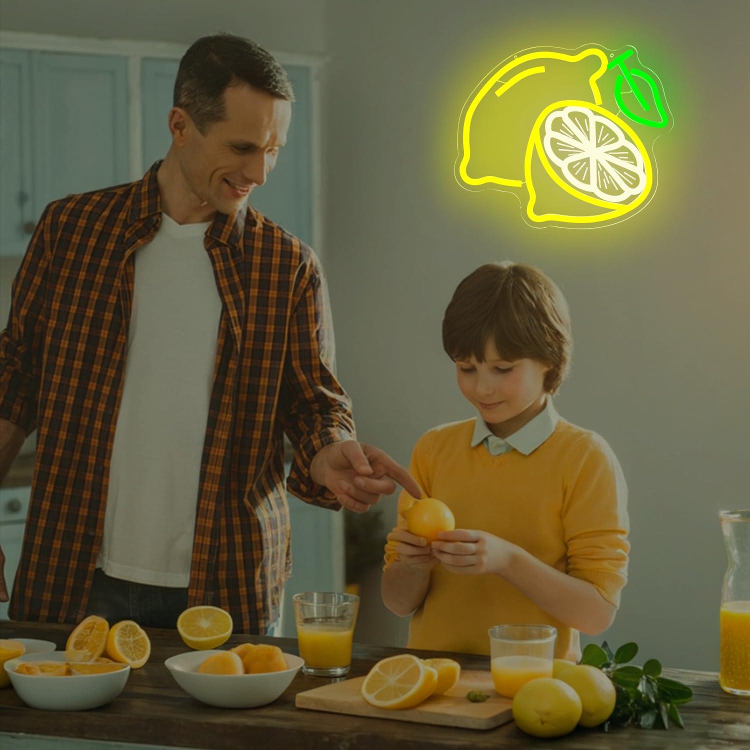 Lemon Neon Sign Dimmable LED L - Lighting Decoration For Home recensione e prezzo