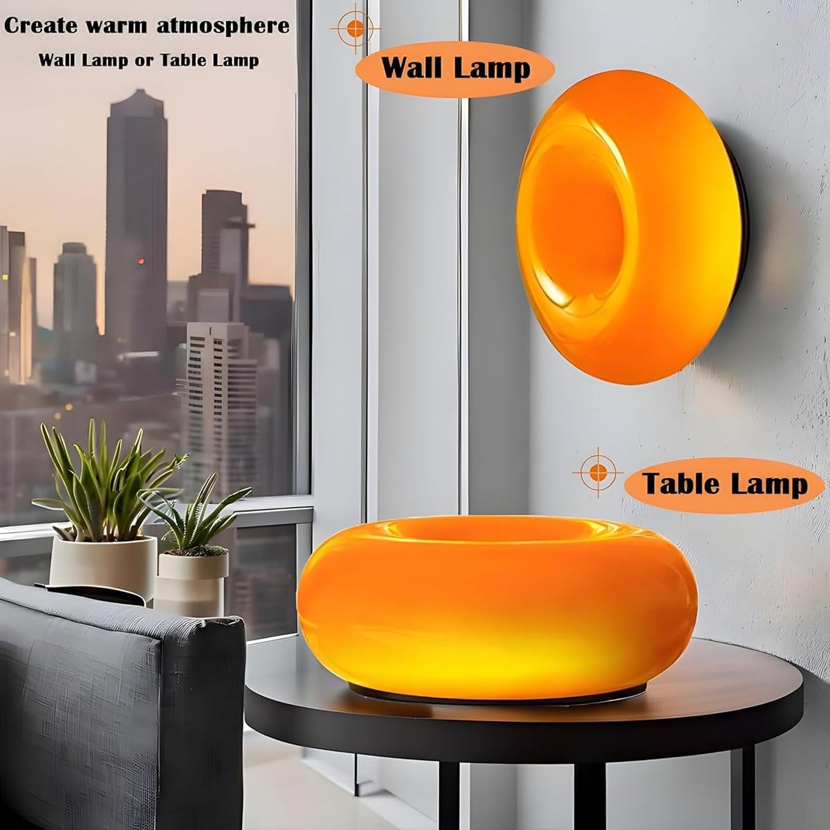Nordic Donut Lamp Bauhaus Medi - Mushroom Table Lamp recensione e prezzo