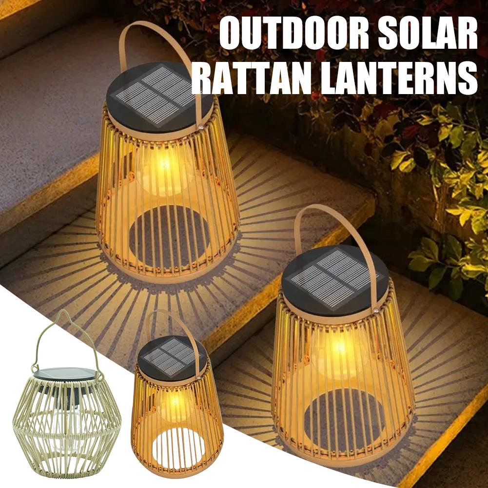 IP65 Waterproof Solar Rattan L - Decor Lighting Lamps recensione e prezzo