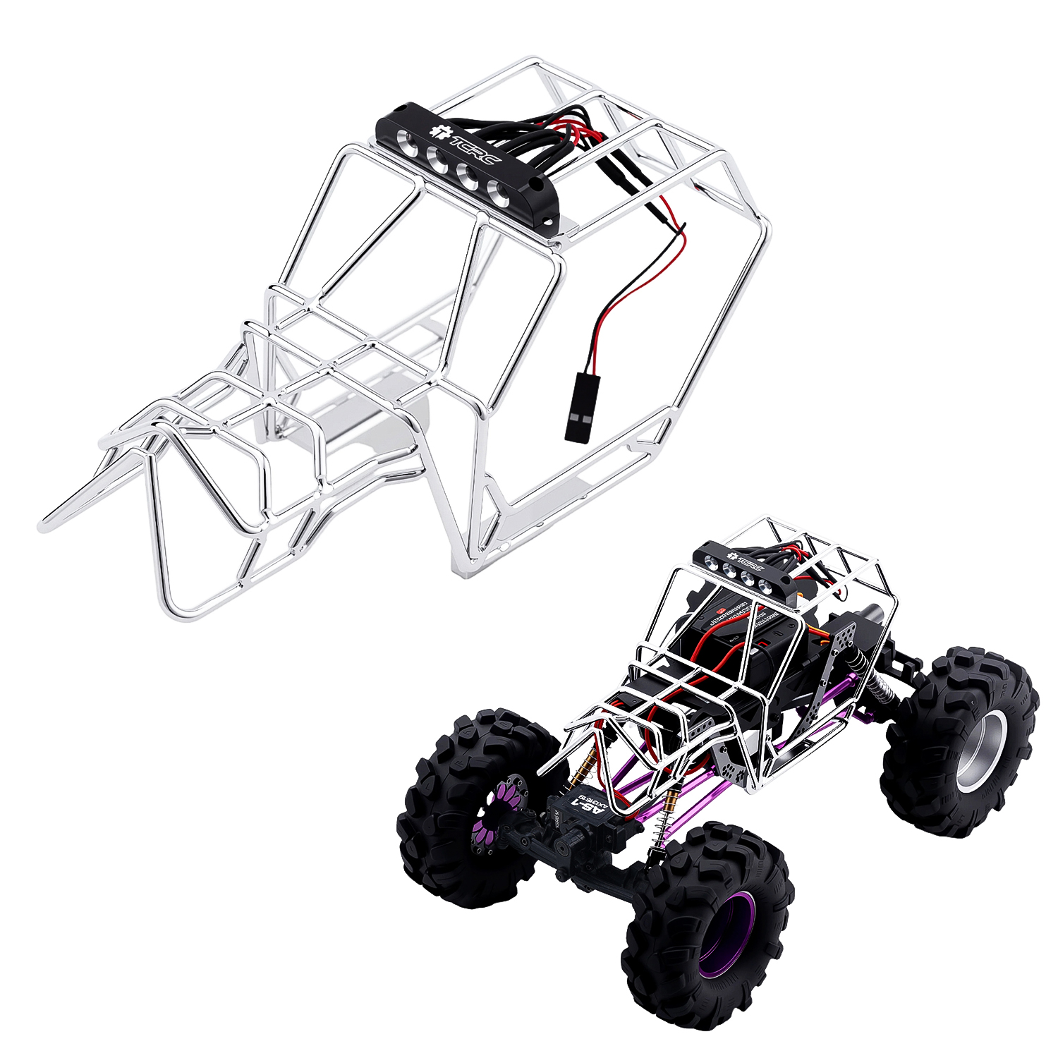 TCRC Metal Roll Cage Body Shel - Touch Dimmer Lamp recensione e prezzo
