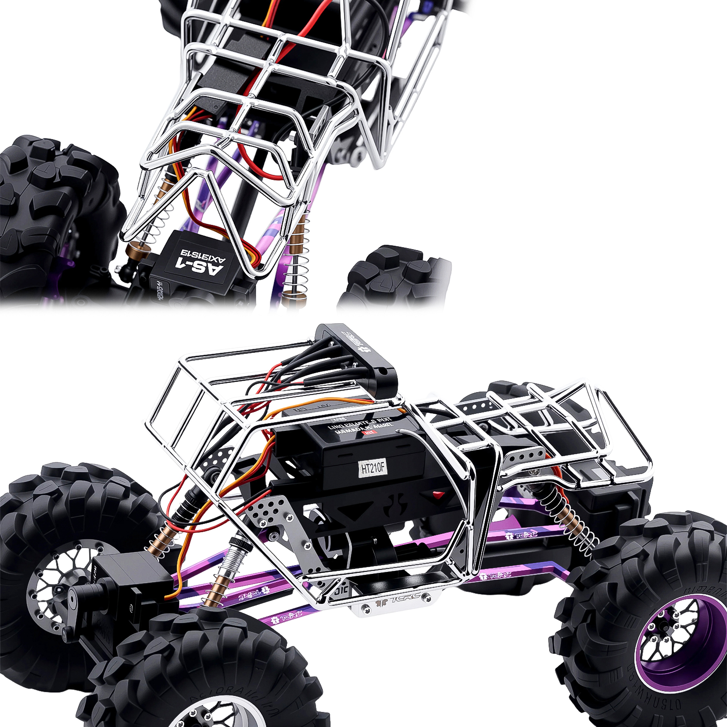 TCRC Metal Roll Cage Body Shel - Touch Dimmer Lamp recensione e prezzo