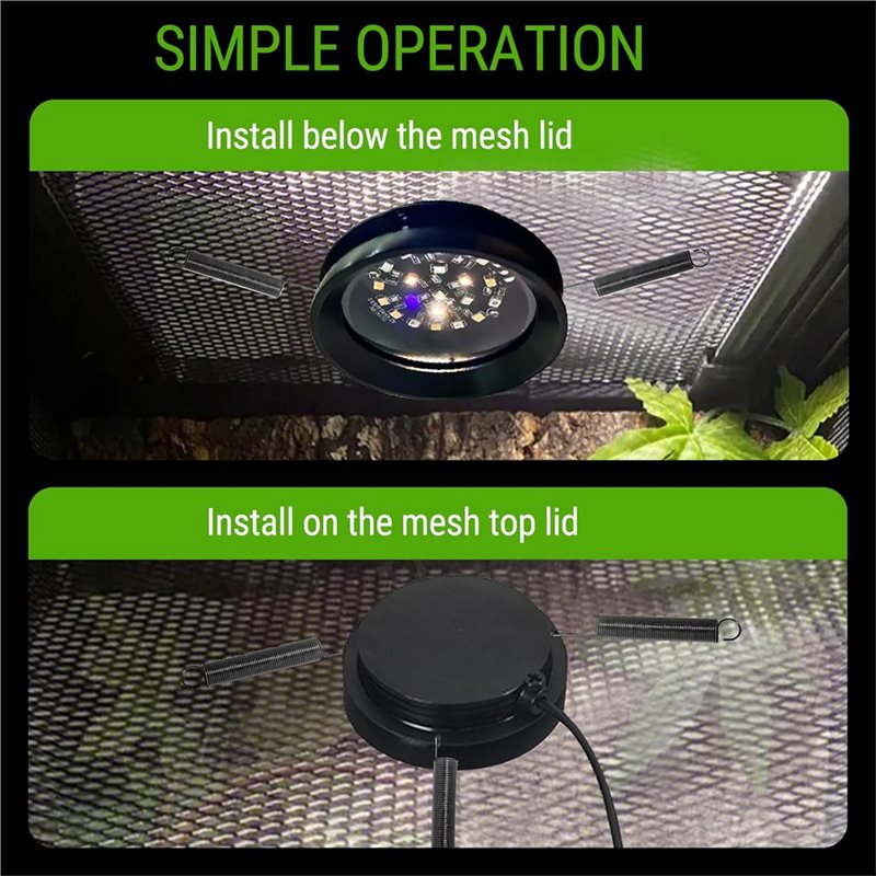 【ORNAMENT】Full Spetrum LED UVA - Gecko Lighting & Decor recensione e prezzo