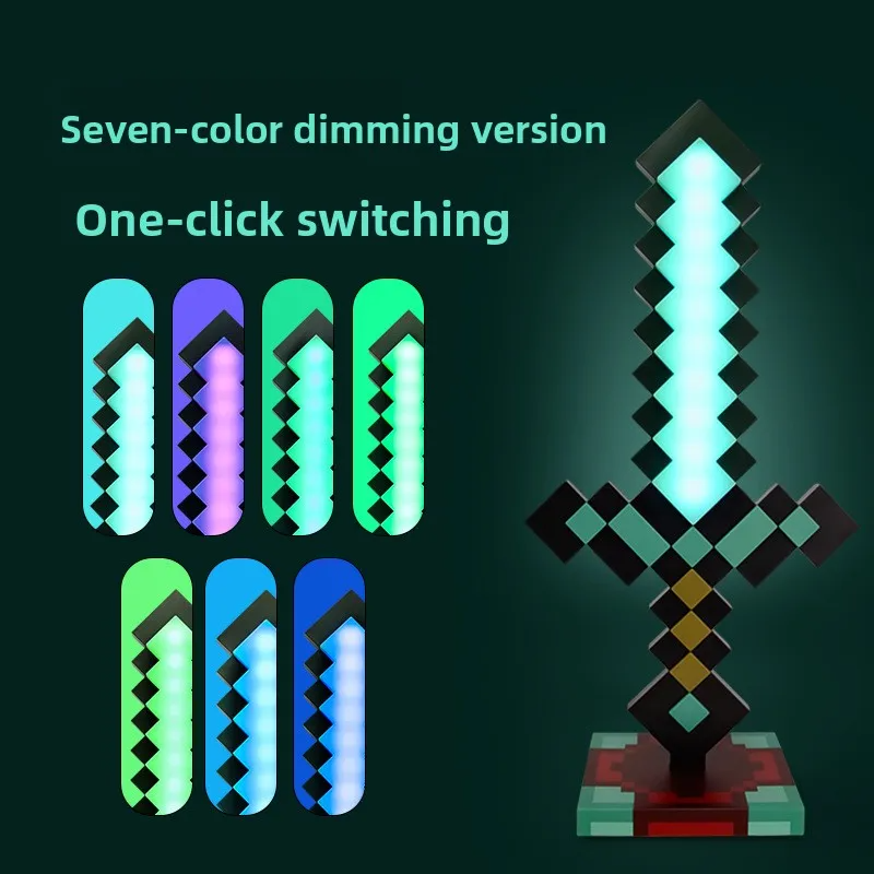 Minecraft Diamond Sword LED Ni - Lighting Decor Minecraft recensione e prezzo