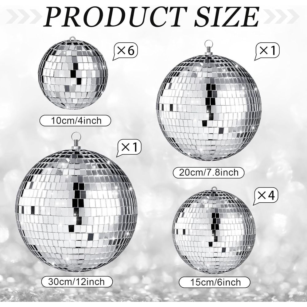 Libima 12 Pack Bulk Large Disc - Disco Ball Mirror recensione e prezzo