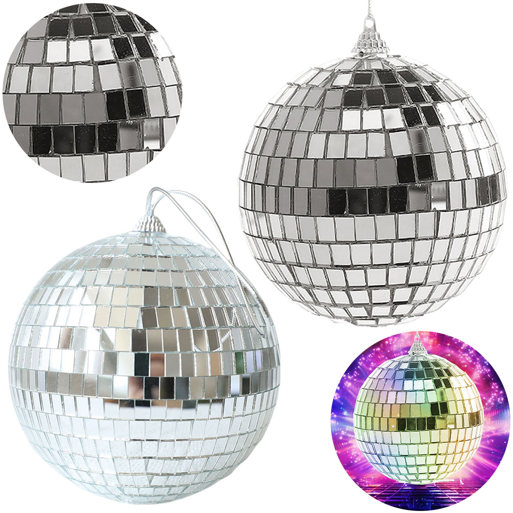 6pcs 4/6/10cm Mirror Disco Bal - Disco Ball Mirror recensione e prezzo