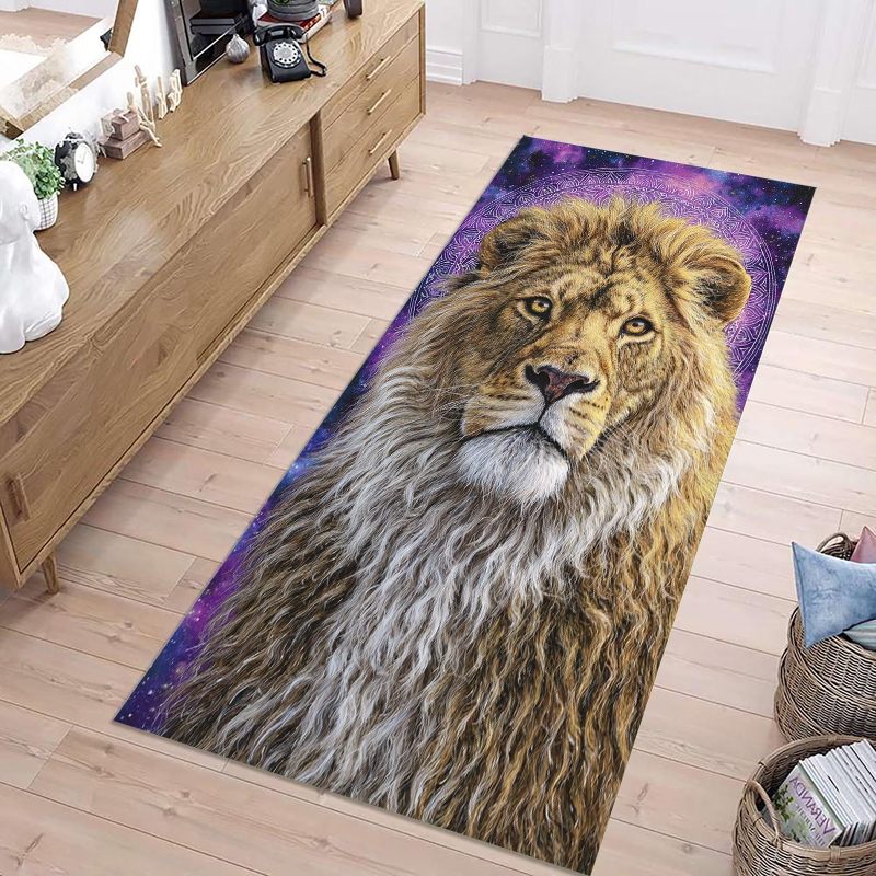 Lion Print Runner Rug Realisti - Home Decor Lighting Wholesale recensione e prezzo