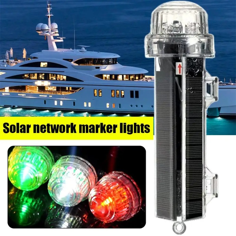 Marine Warning Light Solar Pow - Touch Dimmer Lamp recensione e prezzo