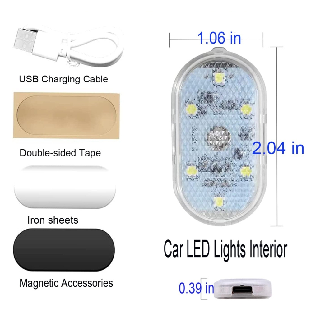 2PCS Wireless Adhesive LED Lig - Lzpz Rui Decor Lighting Store recensione e prezzo