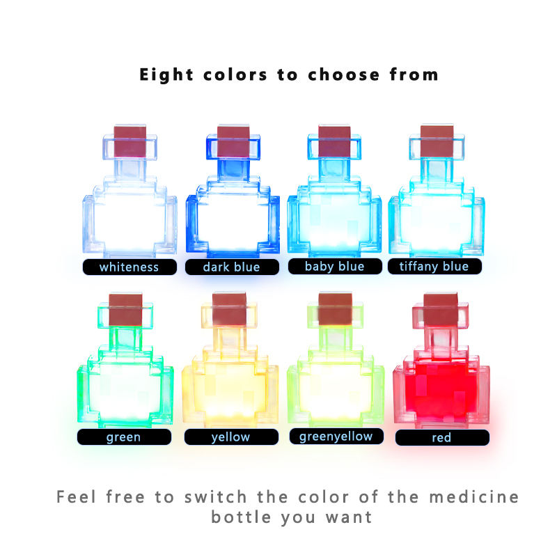 MC Game Potion Bottle Night Li - Touch Dimmer Lamp recensione e prezzo