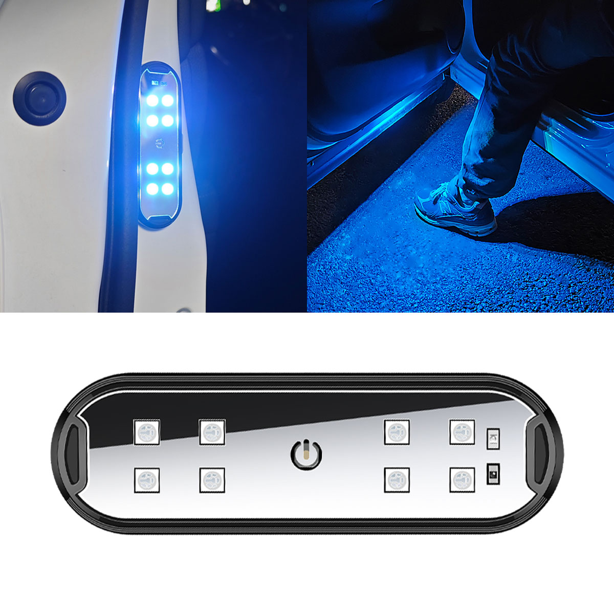 2Pcs Car LED Door Lights RGB L - Lzpz Rui Decor Lighting Store recensione e prezzo