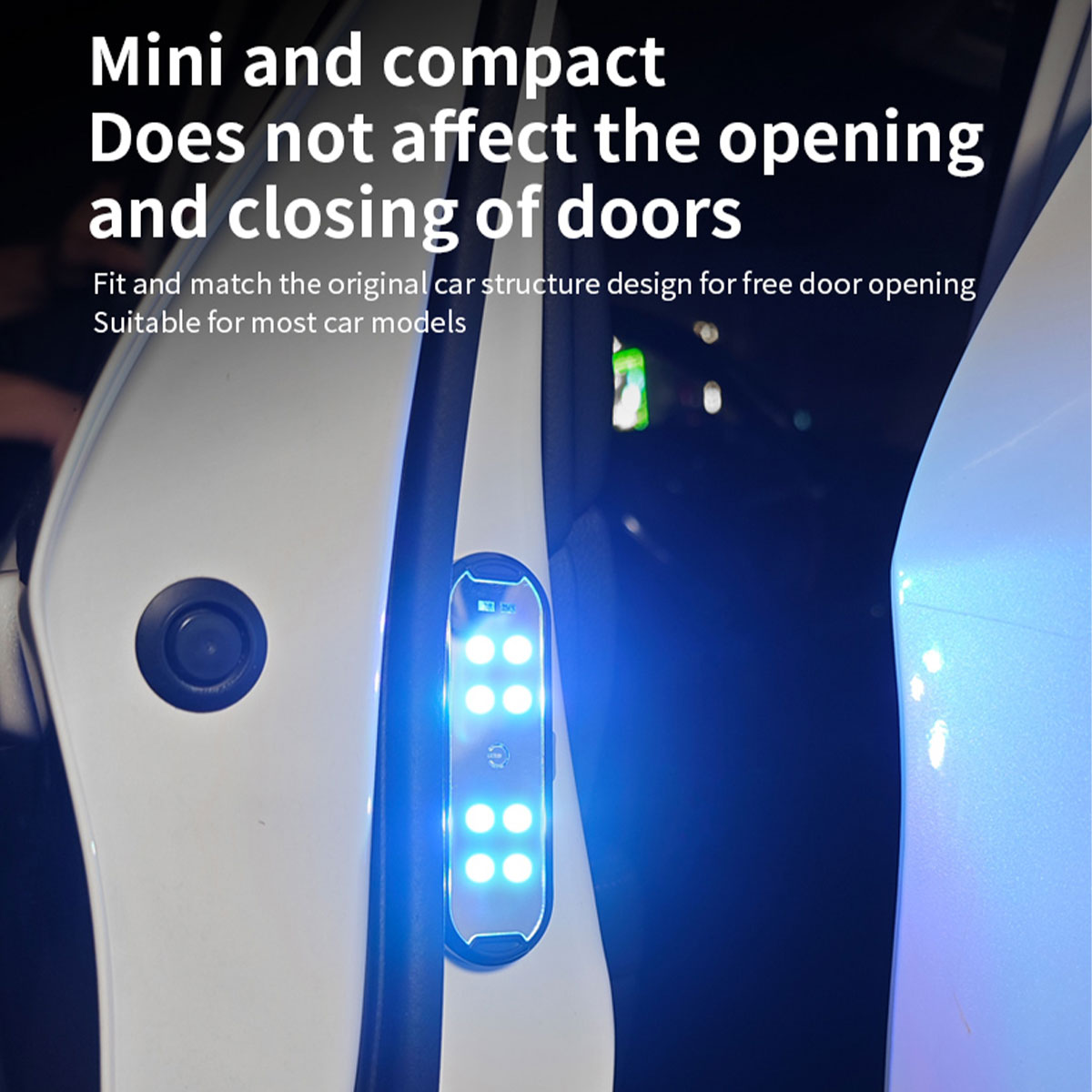 2Pcs Car LED Door Lights RGB L - Lzpz Rui Decor Lighting Store recensione e prezzo