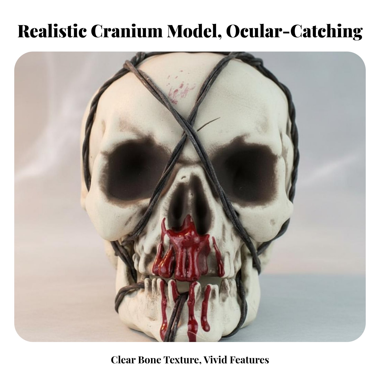 Realistic Skull Model Horror T - Lighting Decoration For Home recensione e prezzo