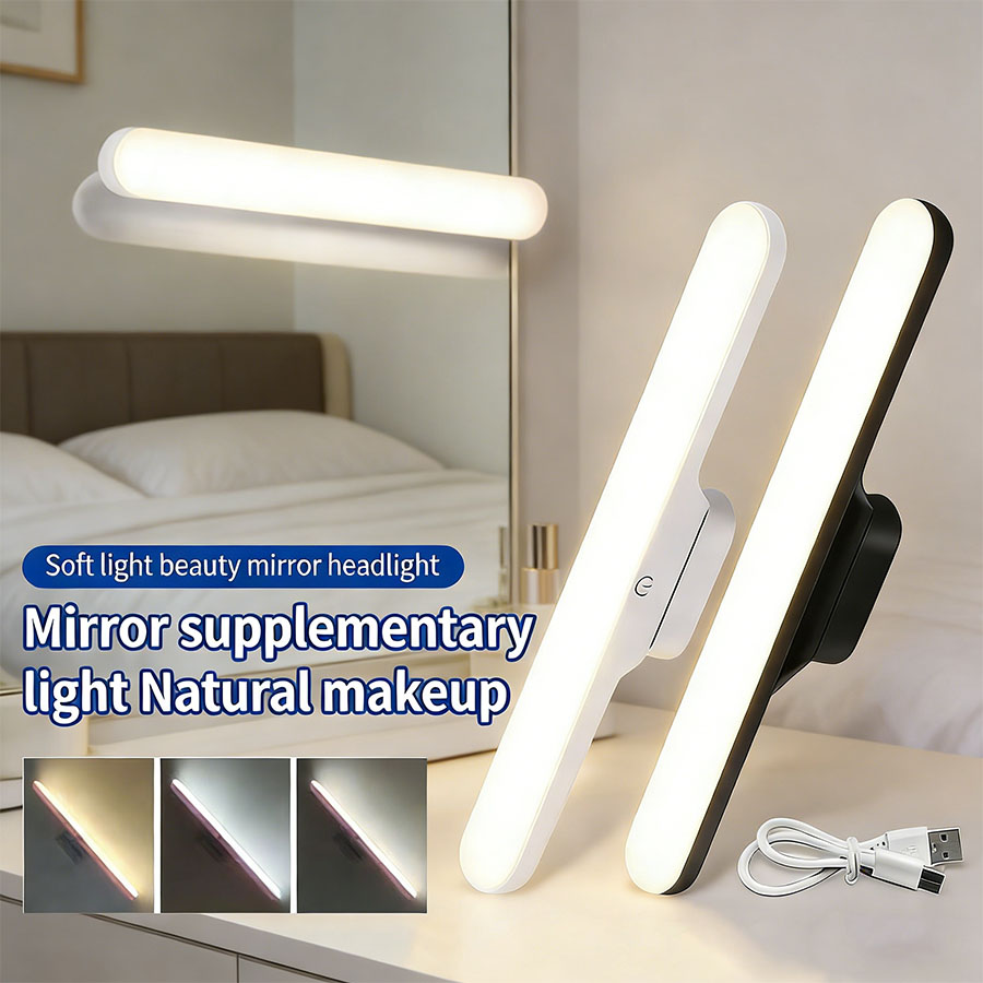 LED Makeup Mirror Light Rechar - Touch Dimmer Lamp recensione e prezzo