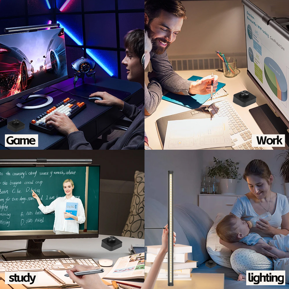 LED Eye-Care Desk Lamp Led Mon - Touch Dimmer Lamp recensione e prezzo