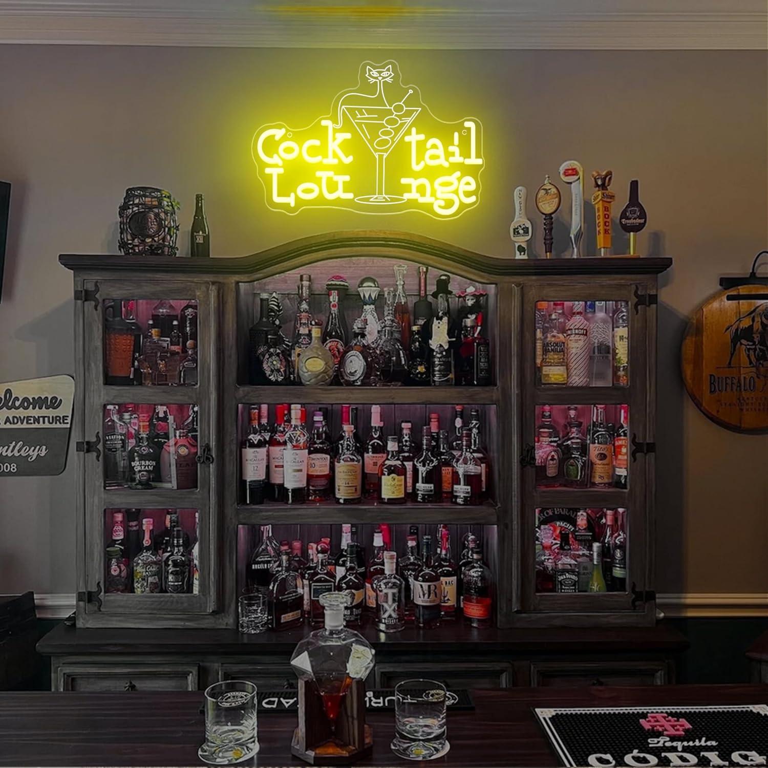 Cocktail Lounge Neon Sign Dimm - Lighting Decoration For Home recensione e prezzo
