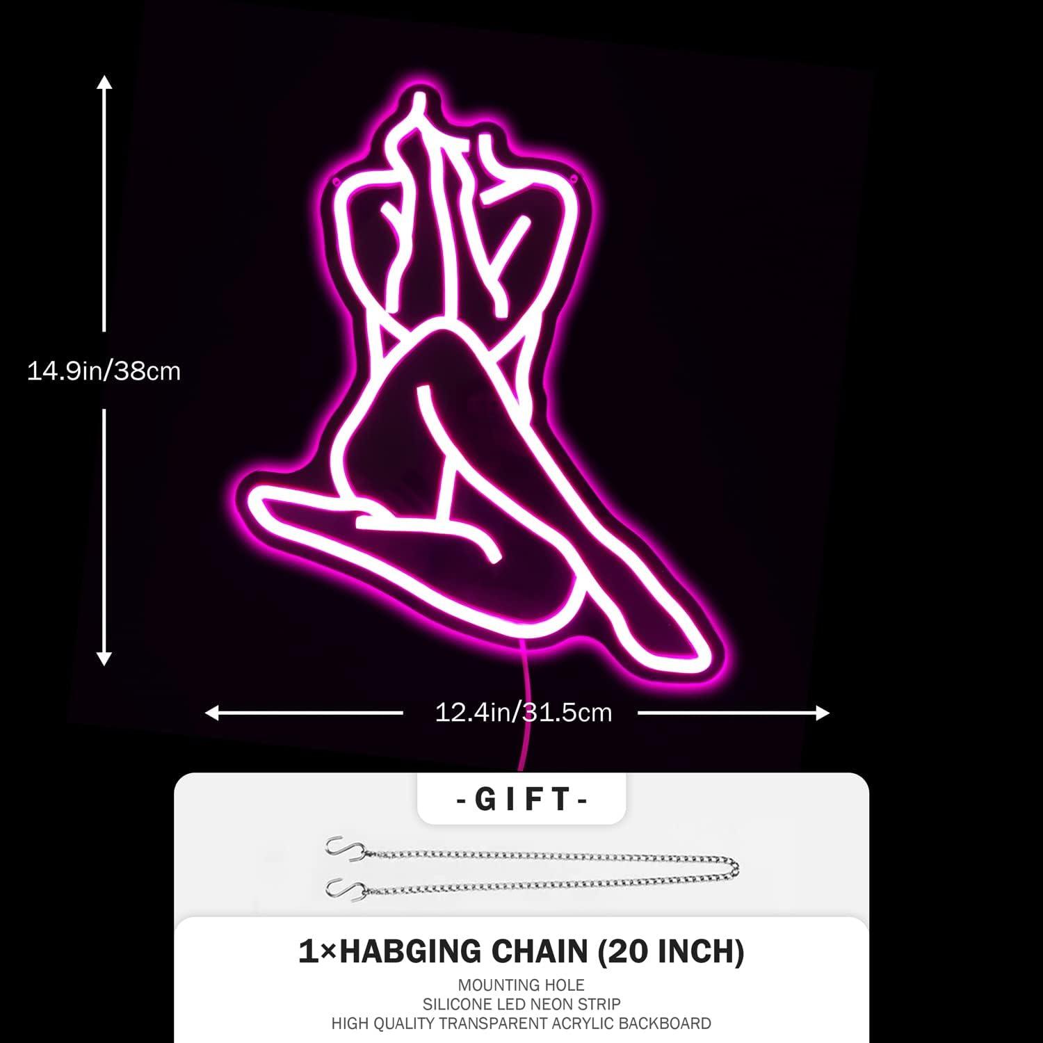 Lady Neon Sign Dimmable LED Li - Lighting Decoration For Home recensione e prezzo